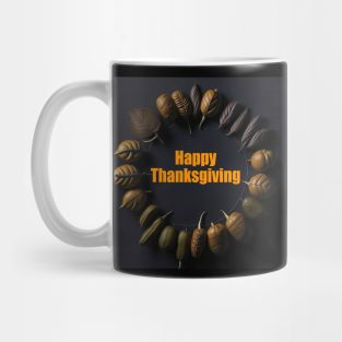 Happy Thanksgiving Greetings Mug